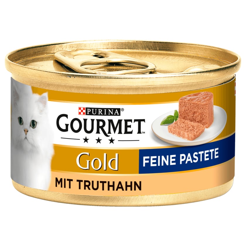 Gourmet Gold Feine Pastete mit Truthahn 85g